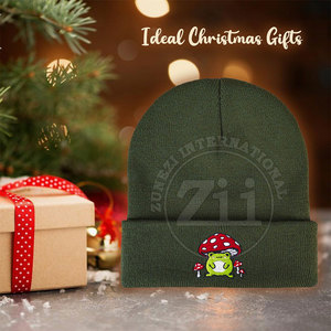 Best Selling Sports Wear Breathable Lightweight Unisex Adjustable Jacquard <b>Beanies</b> <b>Hat</b> Made in Soft Common Fabric - Product Image 6