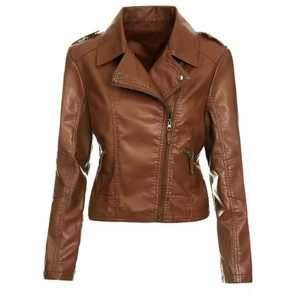 แจ็คเก็ตหนังผู้ชาย, เสื้อแจ็คเก็ตหนังกันลมกันลมเสื้อแจ็คเก็ตหนังแฟชั่นใหม่2026 - Product Image 6