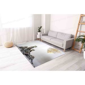 Alfombra con Estampado de Arte Urbano: Diseños de Leopardo y Guepardo de Banksy, con Pelo Suave - Product Image 2