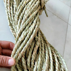 Cordon en herbe de mer naturelle écologique 5 mm, matériau brut de qualité supérieure, durable, pour l'artisanat, les meubles, les paniers, prix de gros d'usine - Product Image 3