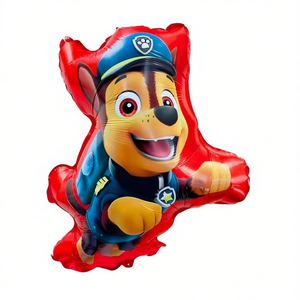 Palloncino in lamina metallizzata Paw Patrol Chase 56x68 cm, decorazione per feste per bambini, confezione da 2 pezzi - Product Image 2