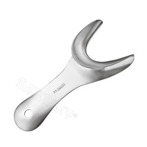 Depresores Linguales Simples de 13.5cm, Instrumentos Dentales de Acero Inoxidable Fabricados con AISI 420 - Product Image 1