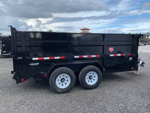 Remolque volquete de servicio pesado 7X 14 con nueva condición hidráulica para uso agrícola a la venta - Product Image 2