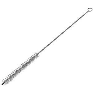 Cleaning <b>Brush</b> Nozzle 300mm Length 5mm Diameter 0.15mm Nylon Bristle 100mm with Eyelet OSBORN - Product Image 1