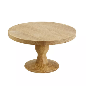 Support à gâteau en bois Affichage artisanal de la meilleure qualité Article décoratif Support à gâteau en bois personnalisé - Product Image 3