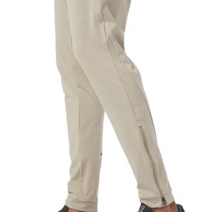 Vente en gros de pantalons de sport décontractés pour hommes, pantalons de survêtement élastiques en tissu éponge français de haute qualité, sans étiquette, tissu blanc droit - Product Image 4