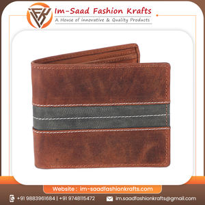 Cartera de cuero genuino de primera calidad para hombre, cierre abierto, cadena bordada, decoración, forro de algodón, gran valor, dinero, diseño corto - Product Image 6