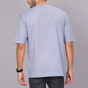 เสื้อยืดโอเวอร์ไซส์สำหรับผู้ชายเสื้อยืดโอเวอร์ไซส์แบบกำหนดเองเสื้อยืดเปล่าสำหรับผู้ชายขนาดพลัสไซส์ - Product Image 2