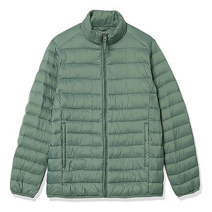 Doudounes d'hiver personnalisées du fabricant pakistanais pour hommes Vestes bouffantes de couleur unie vierges de conception simple et imperméable - Product Image 1