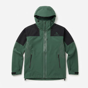 Veste de ski à capuche en gros pour homme, imperméable, réversible, pour sports d'hiver, snowboard, activités de plein air, avec design personnalisé sur le devant, en nylon et polyester - Product Image 1