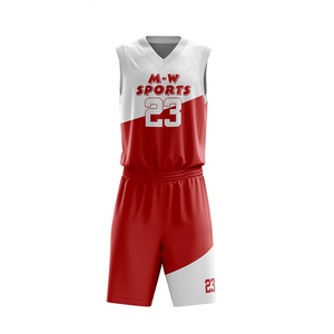 New Factory Direct Custom Reversible Basketball Match Uniform Jerseys Breathable Polyester Printed Team Design Plus Size Quick - Product Image 3
