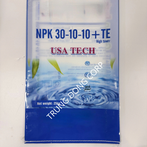 Bolsas de fertilizante tejidas PP laminadas BOPP duraderas impresas personalizadas hechas en Vietnam disponibles en varios tamaños - Product Image 1