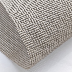 Tissu épais de maille de PVC enduit respirable durable 1500Dx1500D 14x14 300G tissu de maille de PVC de peinture en aérosol <span class=keywords><strong>pour</strong></span> le mobilier extérieur - Product Image 2