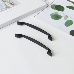 Hiện đại cong hợp kim kẽm tủ xử lý hình chữ nhật cho nhà bếp phòng tắm phòng ngủ phòng ăn đồ nội thất ngăn kéo tủ quần áo cửa kéo - Product Image 6