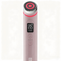 Nouvel appareil de beauté 2026 Pink Booster Pro pour le soin de la peau, masseur facial multifonction 6 en 1