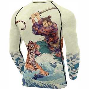 Rashguard MMA OEM entièrement sublimé pour hommes, manches longues, UPF50+, respirant - Product Image 2