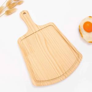 Planches de charcuterie en bambou naturel de qualité supérieure petit pain pizza planche de service plateaux de service - Product Image 1