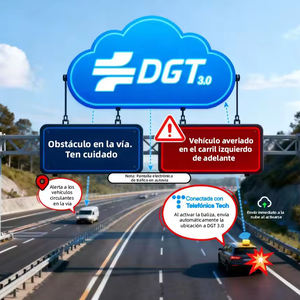 Baliza Geolocalizadora Homologada DGT V16, Baliza de Emergencia LED con GPS, Señal de Tráfico, Seguridad Vial - Product Image 3
