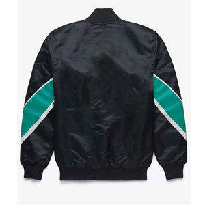 Veste bomber en satin de qualité supérieure, vente flash, pour hommes, printemps, coupe-vent, respirante, grande taille, personnalisable, vestes pour hommes - Product Image 2