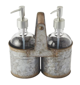 Mejor Venta de herramienta de hierro galvanizado Caddy hecho a medida de almacenamiento de hierro galvanizado Caddy utensilios de cocina soporte - Product Image 1
