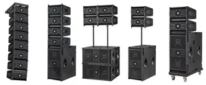 Outdoor <b>Party</b> Music System Professional 10" Active Subwoofer Church Line Array Speaker Waterproof Wireless Portable LED Lighting - Product Image 3