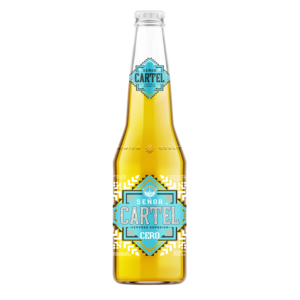 Cerveza Estilo Mexicano Lemon Senor Cartel 0.33L en Vaso, 4.6% ABV, Fría - Product Image 3