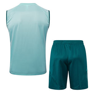Camiseta Deportiva de Compresión sin Mangas para Hombre con Pantalones Cortos, Top Reversible con Capucha para Fútbol Americano 7v7 o Fútbol, Uniforme Deportivo - Product Image 3