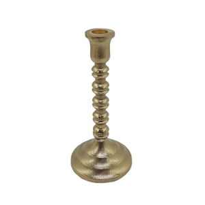 Bougeoir en aluminium Design à la mode or fini utilisation pour la maison et le mariage décoration de table bougeoir fait main - Product Image 2