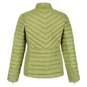 Chaqueta Acolchada Gruesa para Mujer, Superventas 2026, Otoño Invierno, Exterior de Cuero Genuino, Resistente al Viento, Transpirable, Relleno 100% Poliéster - Product Image 2