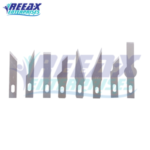 ด้ามมีดผ่าตัดและใบมีดสแตนเลสคุณภาพเยี่ยมแบบใช้ซ้ำได้สำหรับการผ่าตัดตา ได้รับการรับรองมาตรฐาน CE โดย REEAX ENTERPRISES - Product Image 4