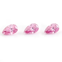 Poire 0.99Ct Fancy Vivid Pink VS2 Diamant de laboratoire en vrac avec diamant certifié IGI pour bague de fiançailles