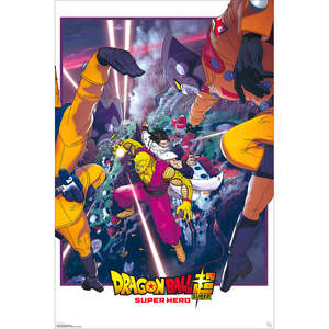 Póster del Anime Dragon Ball Super, Dúo Heroico de Gohan y Piccolo - Product Image 1