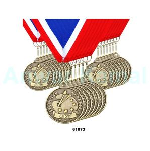 Médailles de prix Médailles d'or en vrac avec rubans de cou Trophée en métal Prix Cadeau pour compétitions Fête Enfants et adultes - Product Image 4