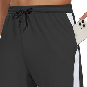 Pantalons pour hommes à rayures droites incurvées OEM Pantalons pour hommes élégants lavés à l'acide Matériau en laine de haute qualité Couleurs personnalisées Tailles Logo - Product Image 2