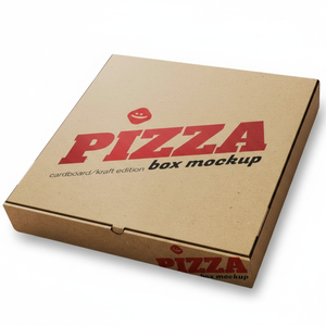 Boîte à pizza en papier kraft écologique haute résistance, emballage alimentaire sûr pour la livraison, les plats à emporter et les services de traiteur - Product Image 3