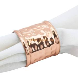 Anneaux de serviette de table antiques en laiton pur de qualité supérieure pour mariage et événements à vendre - Product Image 6