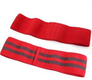 Conjunto de bandas de resistencia a la cadera de tela de poliéster de alta calidad, bandas de bucle con logotipo personalizado para uso en Pakistán - Product Image 4
