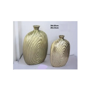 top trending Luxury New Design Flower <b>Vase</b> Stylish Ware gold powder coated vintage Modern Antique Design Decoration Flower <b>Vase</b> - Product Image 6