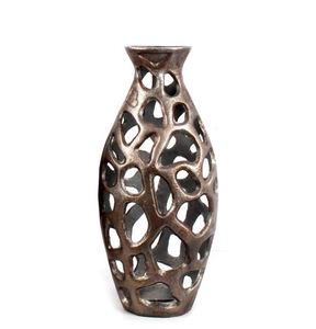 Venta al por mayor de florero de aluminio fundido con acabado de pátina florero hecho a medida para la venta a precio barato hecho en La India - Product Image 6