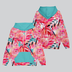 OEM sweat tricoté imprimé personnalisé pour femme nouvelle mode femme sweat pull surdimensionné mignon sublimation sweat à capuche pour femme - Product Image 5