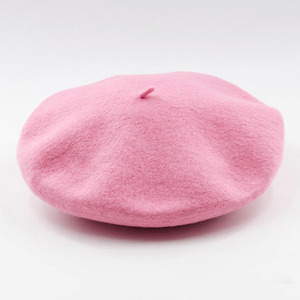 Chapeau en feutre de laine personnalisé béret casquette d'hiver personnalisé de haute qualité 100% laine coton rouge béret tactique chapeau casquette - Product Image 3