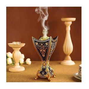 กระถางธูปโลหะแบบพกพาหรูหราสำหรับตกแต่งบ้านงานแต่งงานหรือวัตถุประสงค์ทางศาสนา - Product Image 1