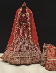 Superventas diseñador personalizado Lehenga Choli telas Premium patrones únicos tradicionales para verano accesorios a juego para - Product Image 4