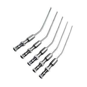 8 tubes d'aspiration Frazier en acier inoxydable 5-12, instruments chirurgicaux de diagnostic par SurgiRight - Product Image 5