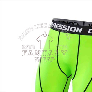 FANTASY WEAR OEM Venta al por Mayor y Pantalones Cortos de Compresión Deportivos para Hombre, Ajustados, para Entrenamiento en Gimnasio, Certificados CE ISO - Product Image 5
