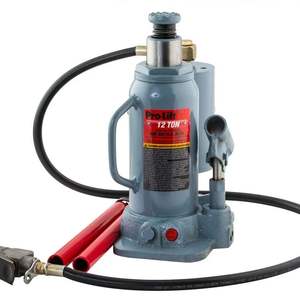 Cric hydraulique Pro-Lift B-012D couleur personnalisée - Capacité 12 tonnes, fonte, hauteur max. 30 cm, garantie 3 ans - Product Image 6