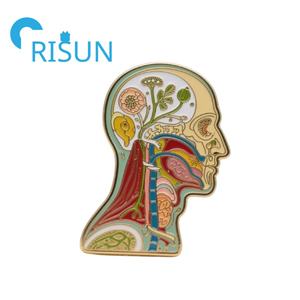 Metal biología anatomía Pin broche <span class=keywords><strong>Vitruvian</strong></span> hombre insignia solapa Pin esmalte broche Pins Da Vinci <span class=keywords><strong>Vitruvian</strong></span> hombre arte insignia regalo - Product Image 5