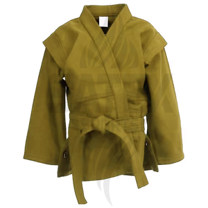 Uniformes de Sambo Personalizados de Alta Calidad, 100% Algodón, Logotipo Frontal, Secado Rápido y Transpirable - Product Image 1