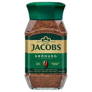 Café moulu instantané Jacobs Kronung 100g 200g 500g Pack - Product Image 1