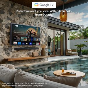 Televisor LED Inteligente 4K para Exteriores de 43 Pulgadas, Resistente al Agua, con Altavoces Duales, Compatible con Wi-Fi para Exteriores con Luz Solar Parcial - 75 Pulgadas - Product Image 5